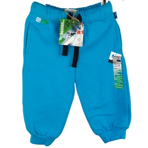 NEW Mango Baby Boys Track pants Sweatpants Surf Winter 2008 Size 0 Aqua Blue Ret - Picture 1 of 6