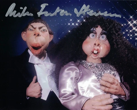 MICHAEL FENTON STEVENS -voice of Andrew Lloyd Webber on Spitting Image - hand si Cover
