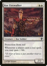 Worldwake Kor Firewalker Magic The Gathering NM