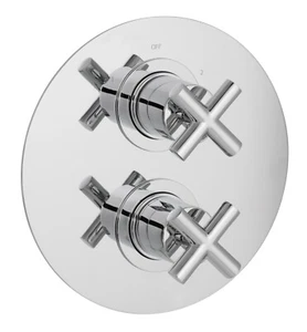 VADO INFINITA STEM ELEMENTS 2 OUTLET THERMOSTATIC SHOWER MDL-STE-012 - Picture 1 of 3