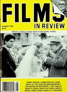 Films in Review Magazine August 1992 Alec Baldwin Meg Ryan Sydney Walker - Picture 1 of 2
