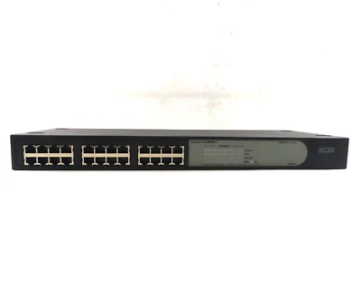 3Com Baseline 24-Port 10/100 Ethernet Switch 2024 - 3C16471B - Image 1 of 4