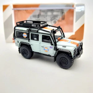 Master Lan~over Defender 110 Gulf Diecast Juguetes Coche Modelo Colección Regalos 1:64 - Imagen 1 de 11