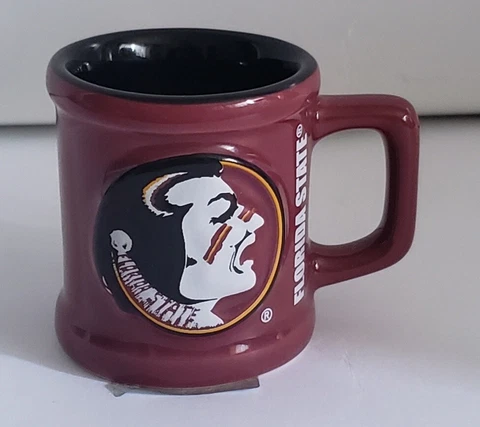 Florida State Seminoles Shot Glass Sculpted Mini Mug NEW Cover