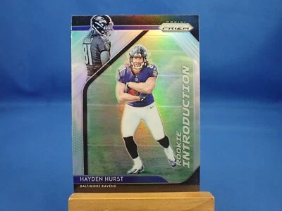 Hayden Hurst Prizm 2018 Rookie Introductions Silver Prizm - Image 1 of 2