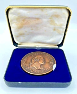 RARE.. NSW Australia 1970 Captain Cook.. 200th Anniversary Bronze Medallion - Bild 1 von 6