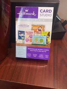 New Sealed Hallmark Card Studio Deluxe Disc / CD / DVD, Windows 7, 8, 10, Vista - Picture 1 of 3