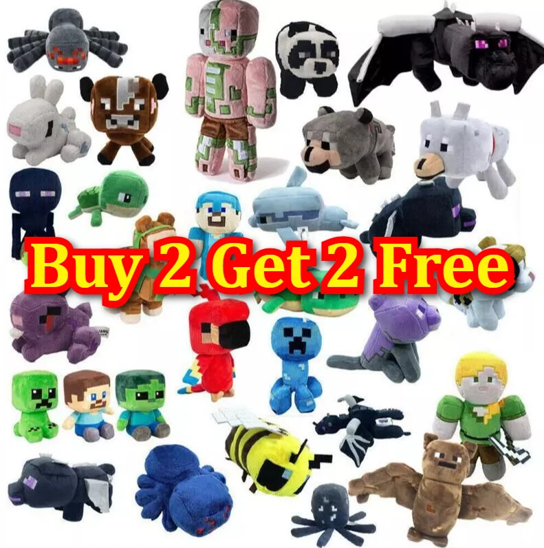 Minecraft Plush Toys Dolls Stuffed Animal Soft Plushies Kids Child Birthday Gift - image 1 of 4