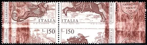 Repubblica Italiana 1976 Vittore Carpaccio n. 1340/1341 - varietà ** (m2457) - Picture 1 of 3
