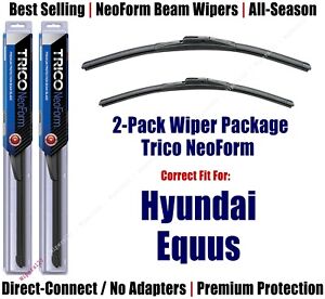 2pk Super-Premium NeoForm Wipers fit 2012-2016 Hyundai Equus 16240/200