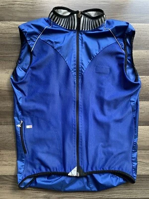 Assos Full Zip Large Cycling Woman’s Vest Blue GUC - Image 1 of 4