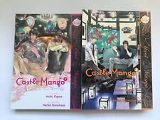 Castle Mango Books 1 and 2 Gay Love Like New Condition Manga Book Set English