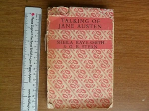 Talking of Jane Austen By Kaye-Smith & Stern 1950 Allhallows School Interest HB - Picture 1 of 13