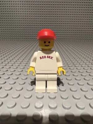 LEGO MLB Boston Red Sox Minifigure 1999 Fenway Park Promotional Rare Limited - Image 1 of 4