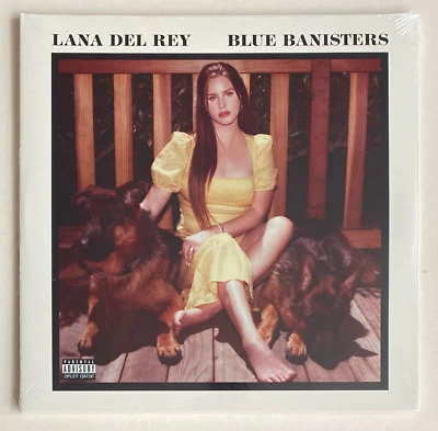 LANA DEL REY * BLUE BANISTERS * EXCLUSIVE 2x WHITE VINYL LP * SEALED & OOP! - Image 1 of 4