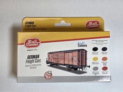 1x Rail Center Ammo.R-1011 Deutsche Güterwagen Alterungsset NOS - Bild 1 von 2