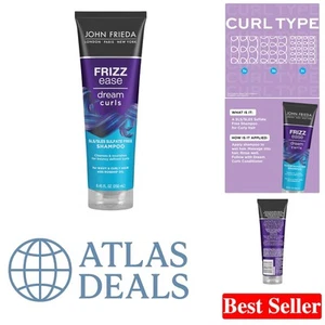 Champú Dream Curls sin sulfatos - Fórmula anti-frizz con aceite de rosa mosqueta, 8,45 oz - Imagen 1 de 6