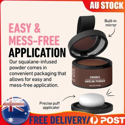 Instant Hair Line Powder Hairline Cover Up Powder Hair Shadow Hair Root Touch Up - image 1 of 4