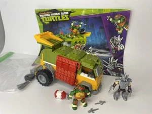 TMNT Teenage Mutant Ninja Turtles Mega Bloks Party Wagon Set 2016 dmx54 - Picture 1 of 4