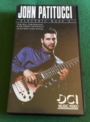 John Patitucci Electric Bass 2 Featuring Dave Weckl VHS + FREE DVD - Image 1 of 2