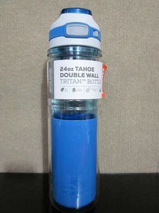 Igloo 24oz Tahoe Double Wall Tritan Bottle Auto Chug Technology Deep Sea Lid Loc - Picture 1 of 9