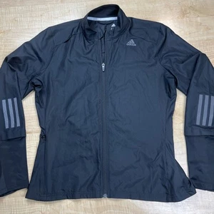 Adidas Damen Medium Zip-Up Windbreaker Jogging Laufen Gym Jacke - Bild 1 von 17