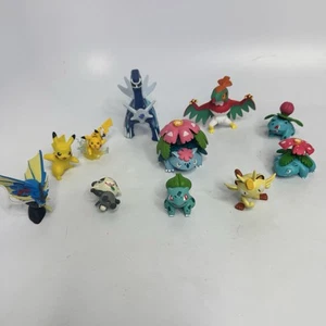 TOMY Vintage 8 Figures Pokemon + 2 Non Branded - Picture 1 of 13