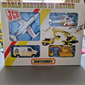 Matchbox JCB World Beaters In Action Set - Imagen 1 de 3