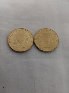 2023 AFL AFLW Premiership Cup $1 - dollar Lightly Circ - Picture 1 of 2