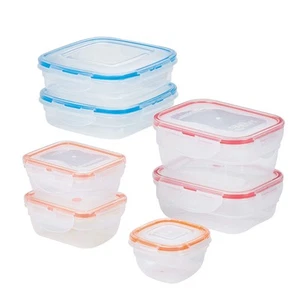 LOCK & LOCK Easy Essentials Color Mates Food Storage lids/Airtight containers... - Picture 1 of 8