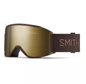 Nuovi occhiali da sci Smith Squad Mag Sepia Luxe, ChromaPop Sun nero oro + lenti bonus - Foto 1 di 2