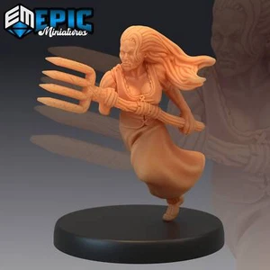 Villager Angry Female Farmer | NPC | DnD Miniatures | Fantasy |Tabletop Gaming| - Picture 1 of 1