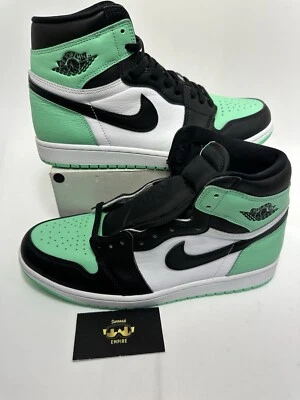 Nike Air Jordan 1 Retro OG Alto Verde Brillo DZ5485-130 Hombres Talla 11.5 Sin Tapa Foto 1 de 4