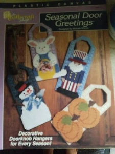 The Needlecraft Shop saisonale Türgrüße Muster - Bild 1 von 2