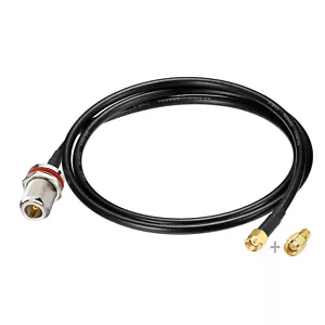 Cable SMA RP-SMA N 1m para antena RAK Nebra Bobcat punto de acceso minero jamón CB - Imagen 1 de 6