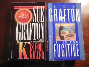 SUE GRAFTON ~ F K ~ Lot 2 Kinsey Millhone mystery books - Bild 1 von 1