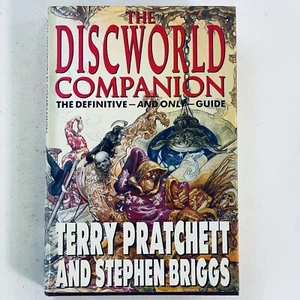 Fantasy Terry Pratchett Discworld Companion Stephen Briggs Hardcover 1994 - Picture 1 of 20