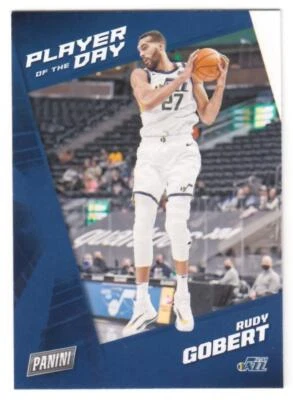 Rudy Gobert 2021-22 Panini Player of the Day #49 Jazz - Image 1 of 2