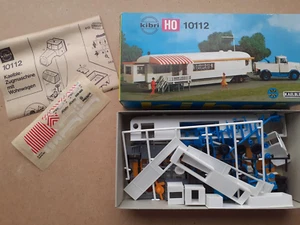 Kibri 10112 1:87 H0 KAELBLE ZUGMASCHINE MIT WOHNWAGEN Rarität - Picture 1 of 6