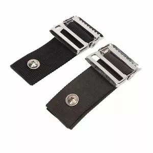 Universal Golf Bag Strap Replacement Adjustable Shoulder Strap with Buckle 2PCS - Picture 1 of 7
