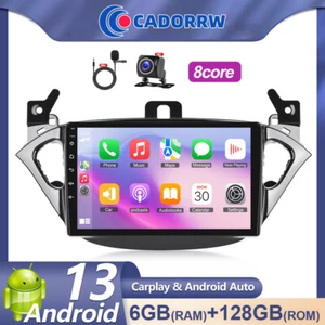 Radio de coche para Opel Corsa E 2015-19 Adam 6+128 GB Android 13 Apple CarPlay GPS NAV - Imagen 1 de 23