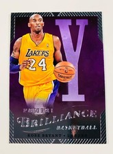 2012-13 Panini Brilliance Spellbound #12 Kobe Bryant LETTER Y Legend Insert HOF