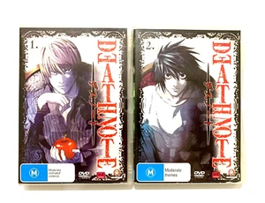 Death Note DVD Volumen 1 y 2 PAL Región 4 Anime Animación TV COMO NUEVO - Imagen 1 de 6