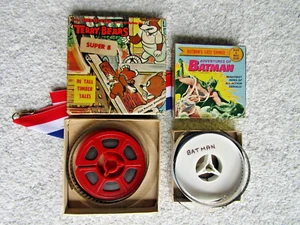 Batman & Terry Bears 8 mm vintage movie reels ! - Picture 1 of 10