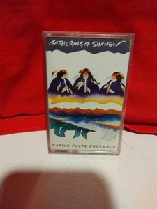 Gathering of Shamen Native Flute Ensemble Cassette Tape tested plays 1993 VG  - Picture 1 of 4
