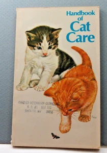 Handbook of Cat Care 1976 Purina Book 8 Vintage Coupons Discontinued Products - Picture 1 of 6