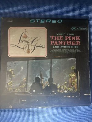 Living Guitars Music From The Pink Panther LP VG+/VG+ Ultrasonically Cleaned Foto 1 de 4