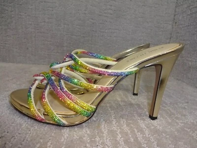 Kenneth Cole Brooke 95 Twist Women's Size 11M US Rhinestones High Heel Sandals - Image 1 of 4