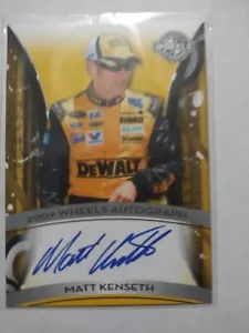 2009 Wheels Autograph Matt Kenseth - Picture 1 of 2