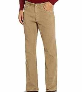Cremieux - Herren 35 x 32 britisch khaki vorne flach Cordhose $ 70 (M44-M44A) - Bild 1 von 2
